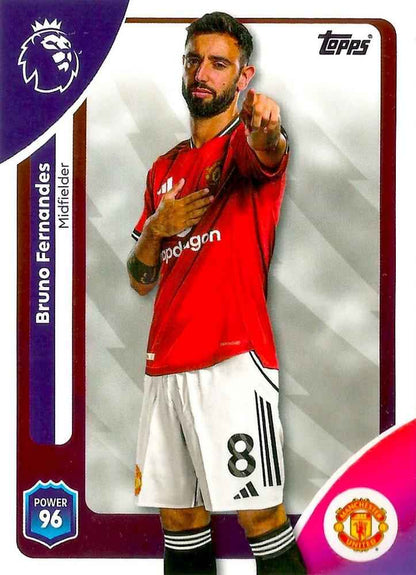 Fodbold kort Topps Premier League 2025/2026 - Manchester United Bruno Fernandes