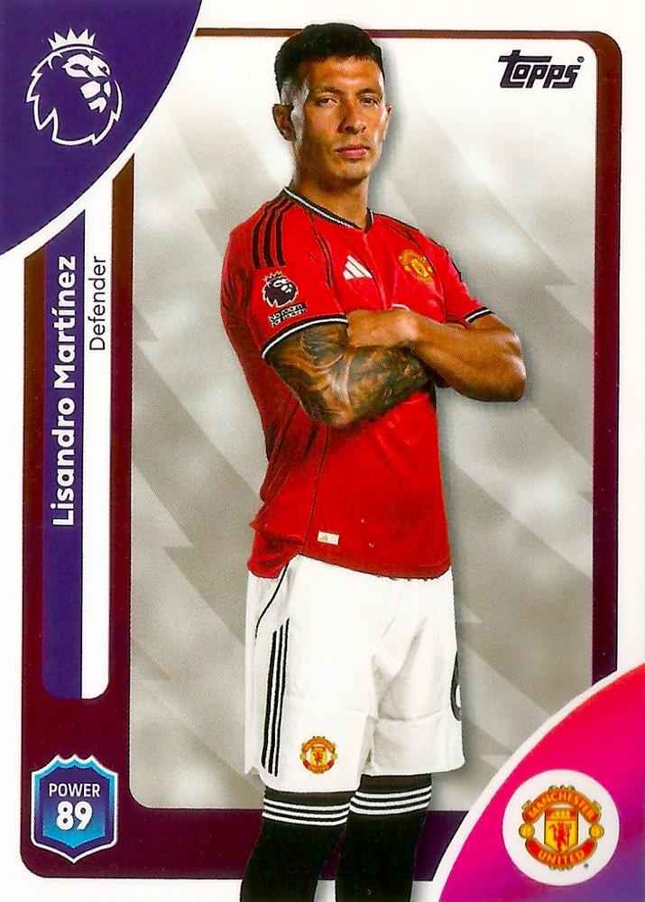 Fodbold kort Topps Premier League 2025/2026 - Manchester United Lisandro Martinez
