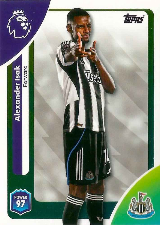Fodbold kort Topps Premier League 2025/2026 - Newcastle Alexander Isak
