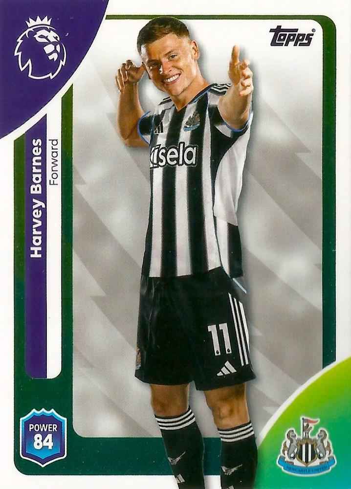 Fodbold kort Topps Premier League 2025/2026 - Newcastle Harvey Barnes