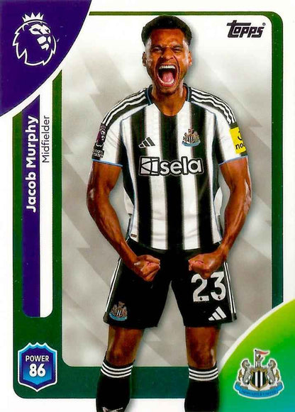 Fodbold kort Topps Premier League 2025/2026 - Newcastle Jacob Murphy