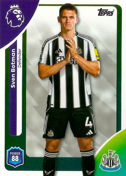 Fodbold kort Topps Premier League 2025/2026 - Newcastle Sven Botman