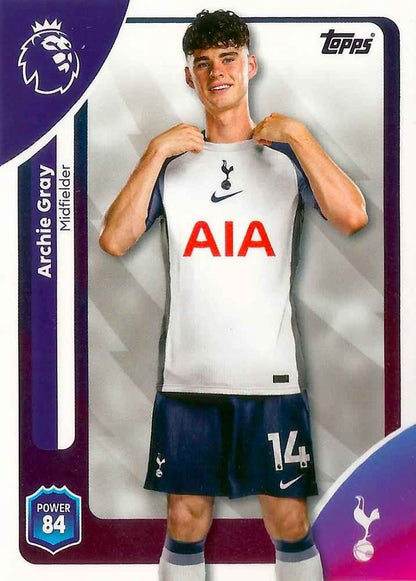 Fodbold kort Topps Premier League 2025/2026 - Tottenham Archie Gray