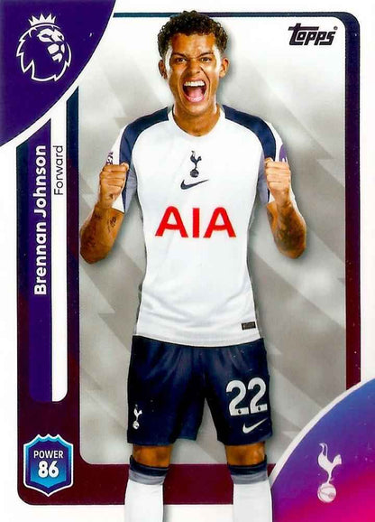 Fodbold kort Topps Premier League 2025/2026 - Tottenham Brennan Johnson