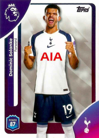 Fodbold kort Topps Premier League 2025/2026 - Tottenham Dominic Solanke