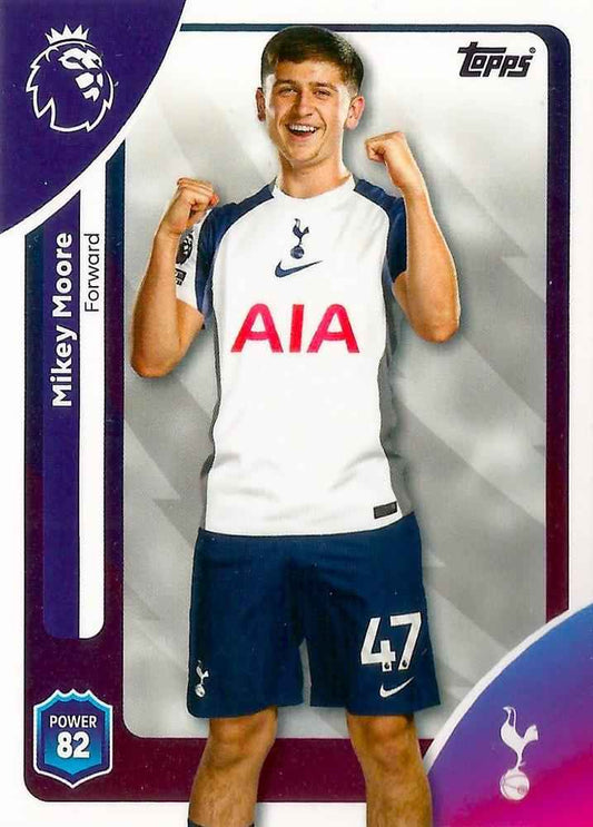 Fodbold kort Topps Premier League 2025/2026 - Tottenham Mikey Moore