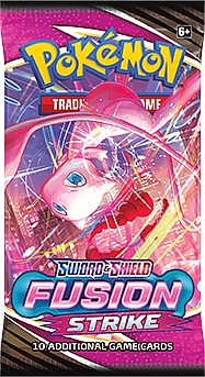 Pokémon Sword & Shield Fusion Strike Booster Pack/Pakke