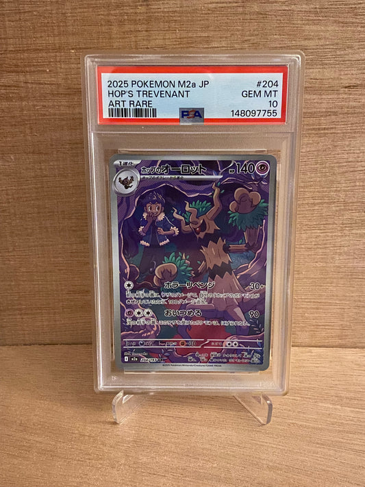Hop´s Trevenant #204 - PSA 10 - Pokedexet
