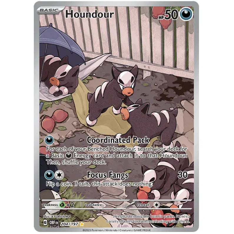 Pokemon Booster Pack -  Scarlet & Violet Obsidian Flames