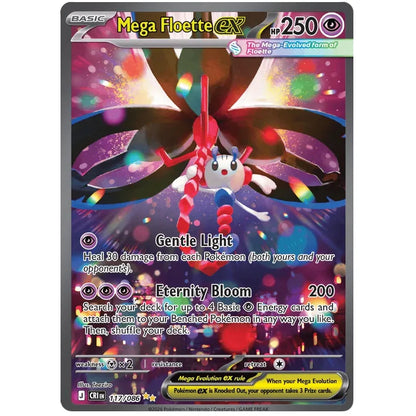Pokemon Sleeved Booster Pack - Mega Evolution Chaos Rising