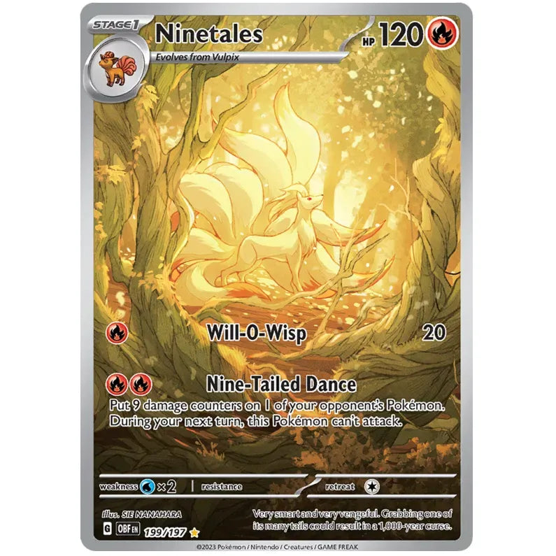 Pokemon Booster Pack -  Scarlet & Violet Obsidian Flames