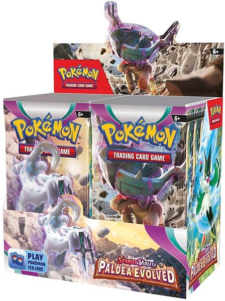 Pokémon Scarlet & Violet Paldea Evolved Booster Box