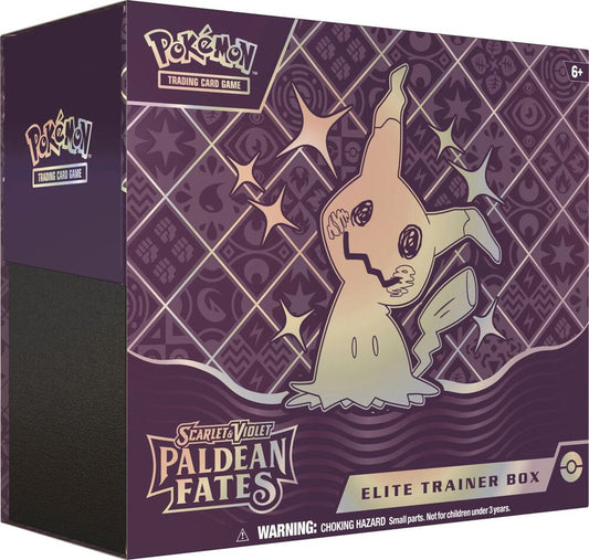 Pokémon Scarlet & Violet Paldean Fates Elite Trainer Box