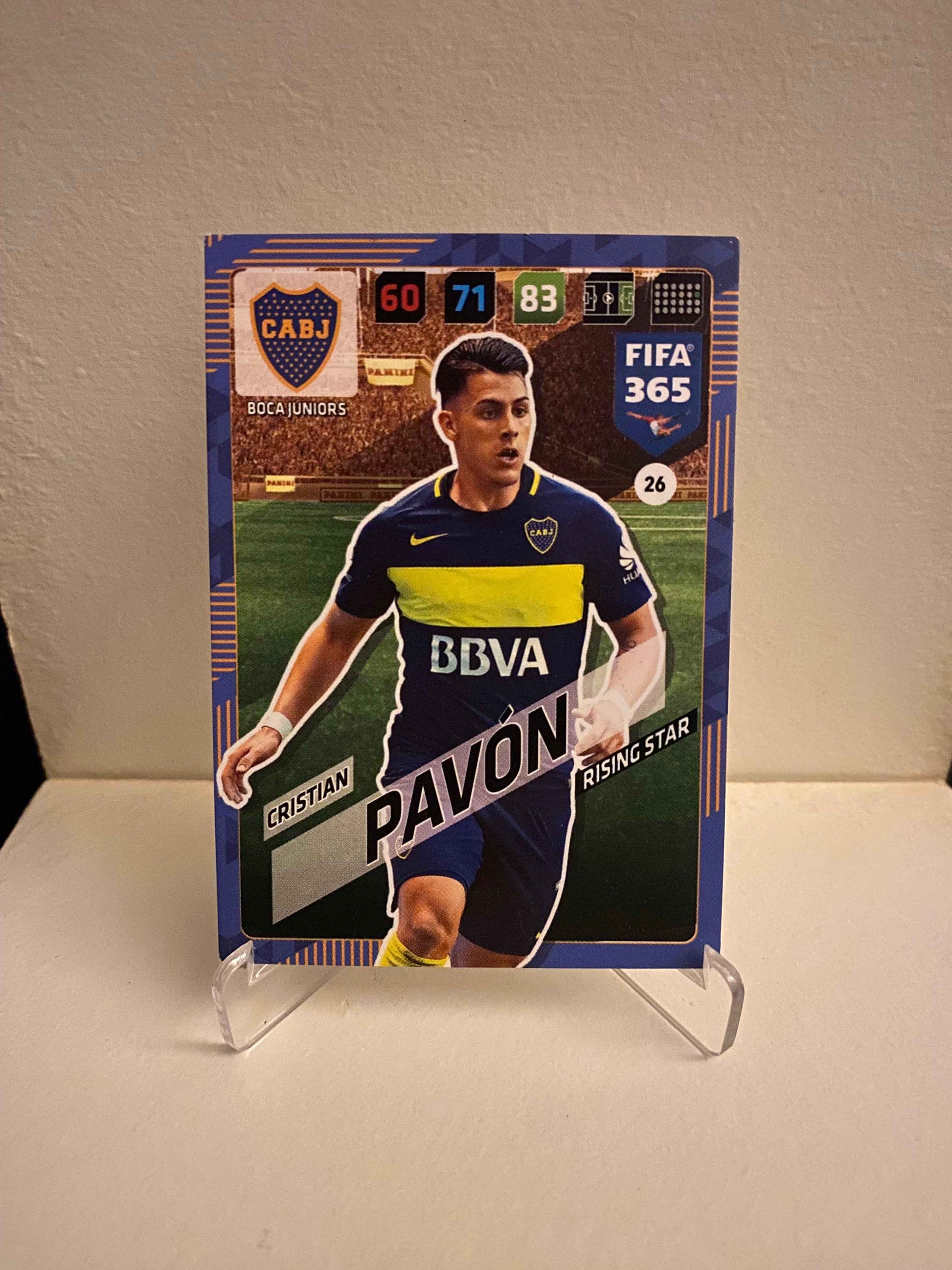 Panini Adrenalyn FIFA 365 2018 - Boca Juniors Cristian Pavon