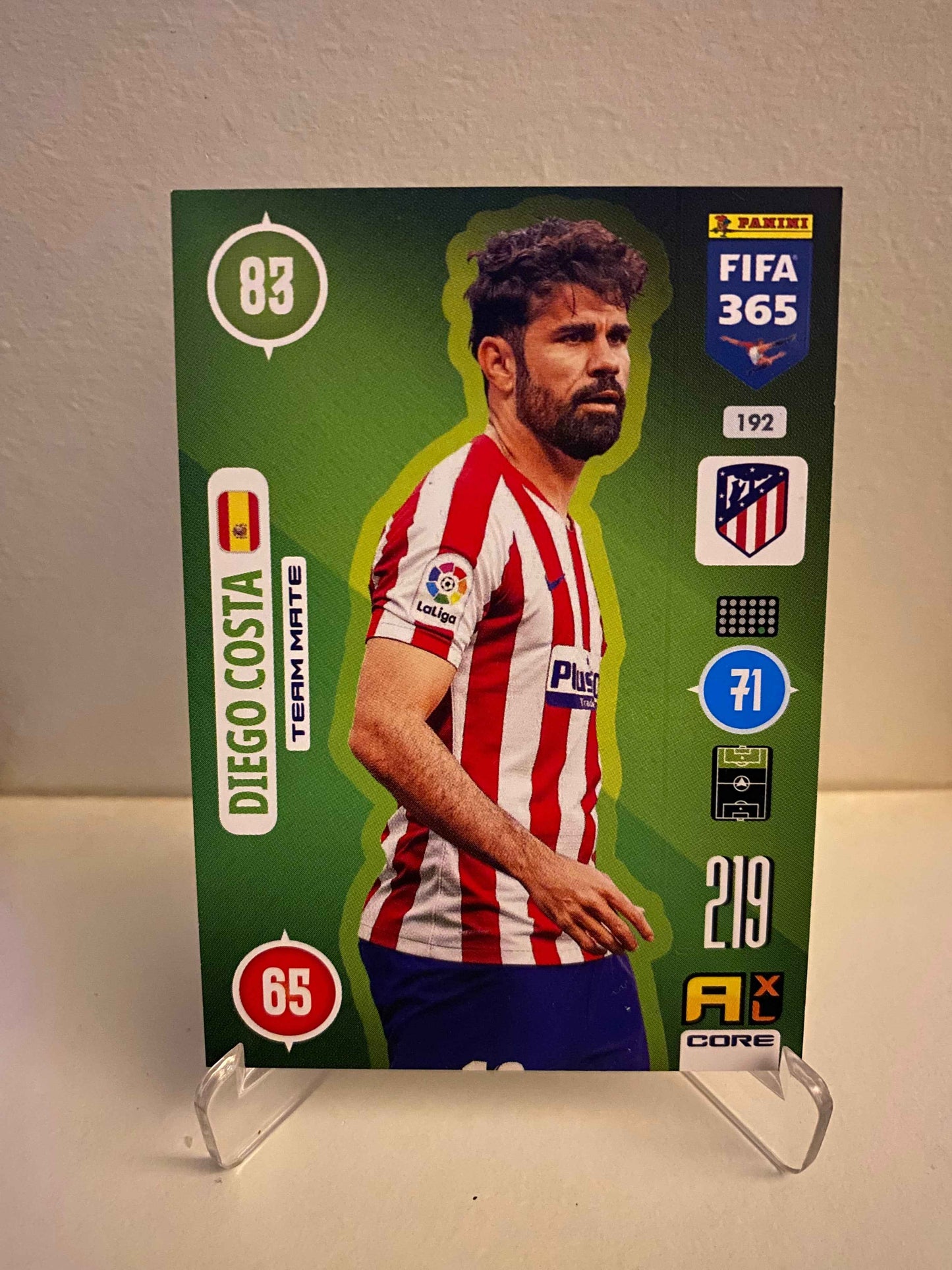 Panini Adrenalyn FIFA 365 2020/2021 - Atletico Madrid Diego Costa 192