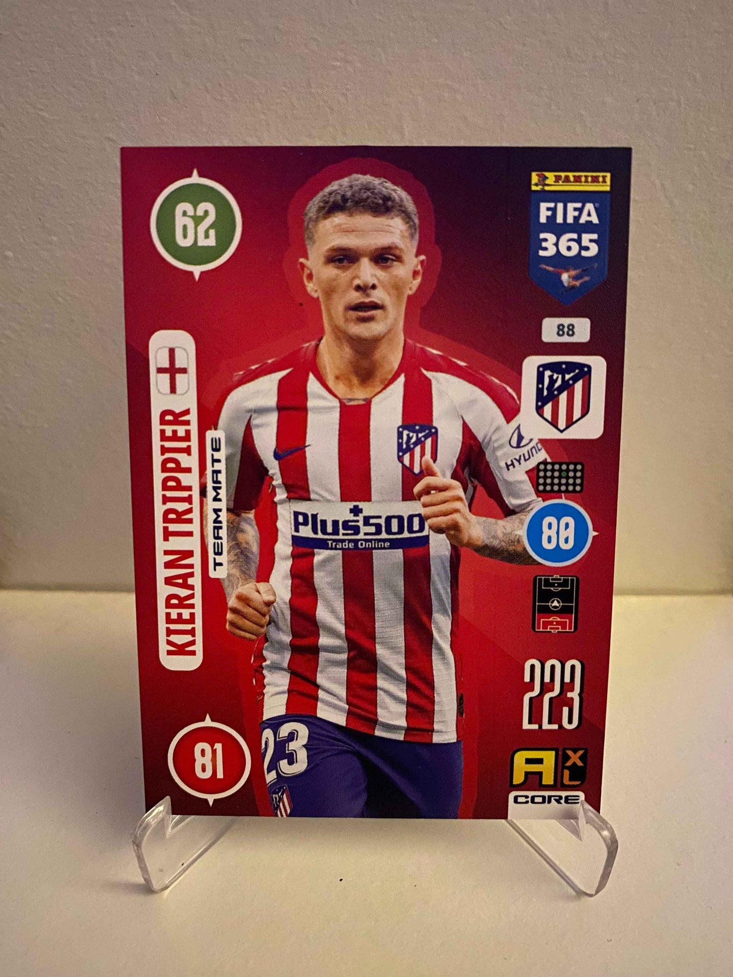 Panini Adrenalyn FIFA 365 2020/2021 - Atletico Madrid Kieran Trippier 88