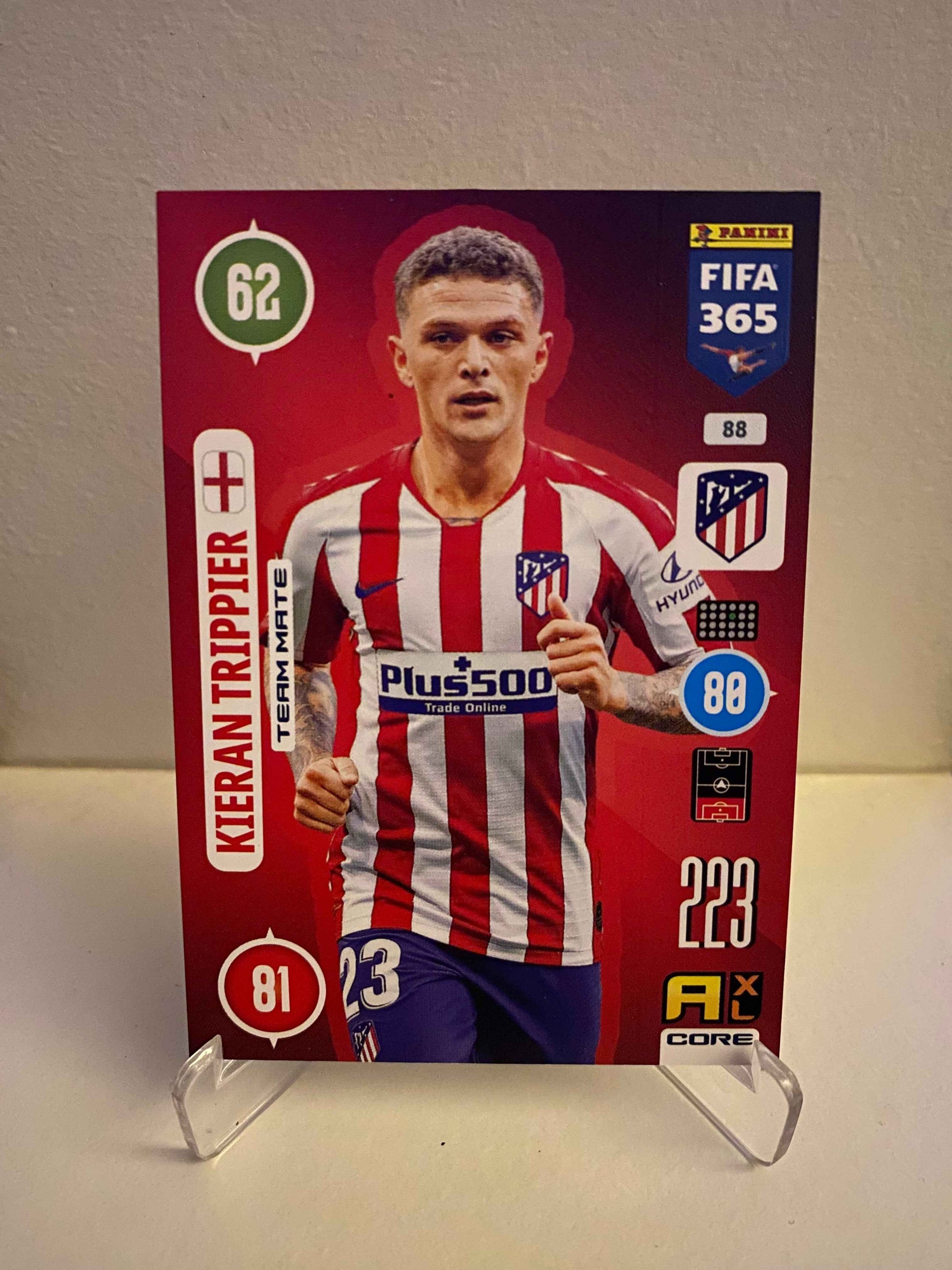 Panini Adrenalyn FIFA 365 2020/2021 - Atletico Madrid Kieran Trippier 88