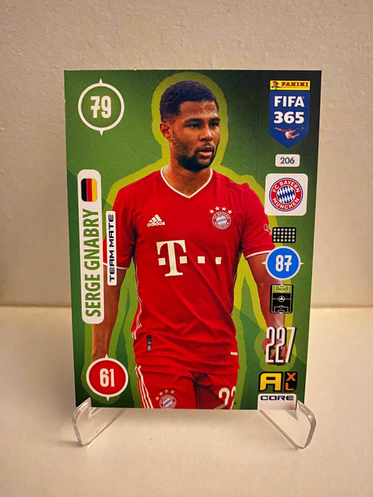 Panini Adrenalyn FIFA 365 2020/2021 - Bayern Munchen Serge Gnabry 206