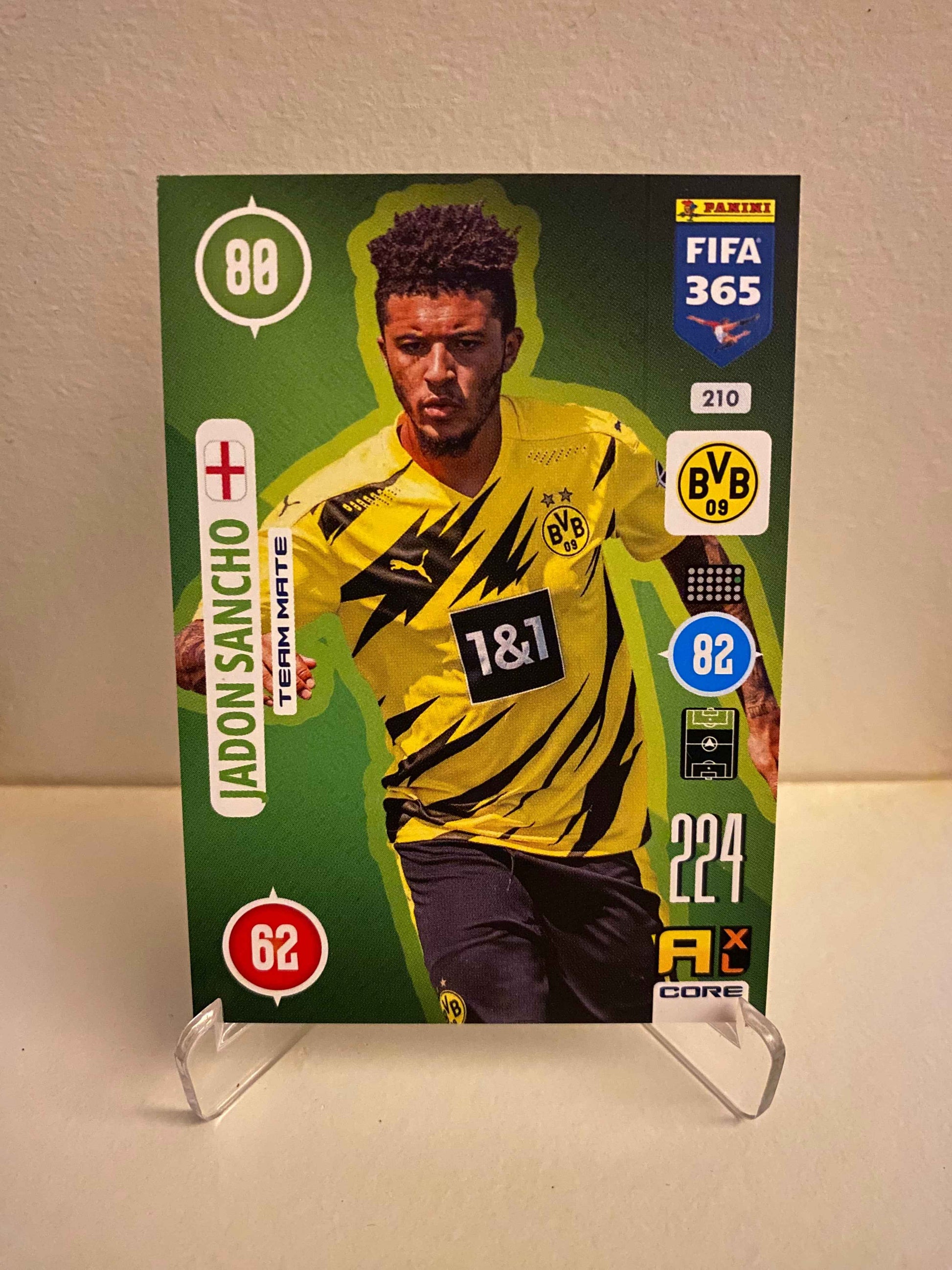 Panini Adrenalyn FIFA 365 2020/2021 - Borussia Dortmund Jadon Sancho 210
