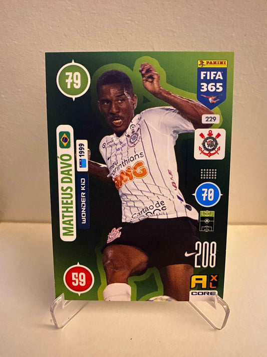 Panini Adrenalyn FIFA 365 2020/2021 - Corinthians Matheus Davo 229