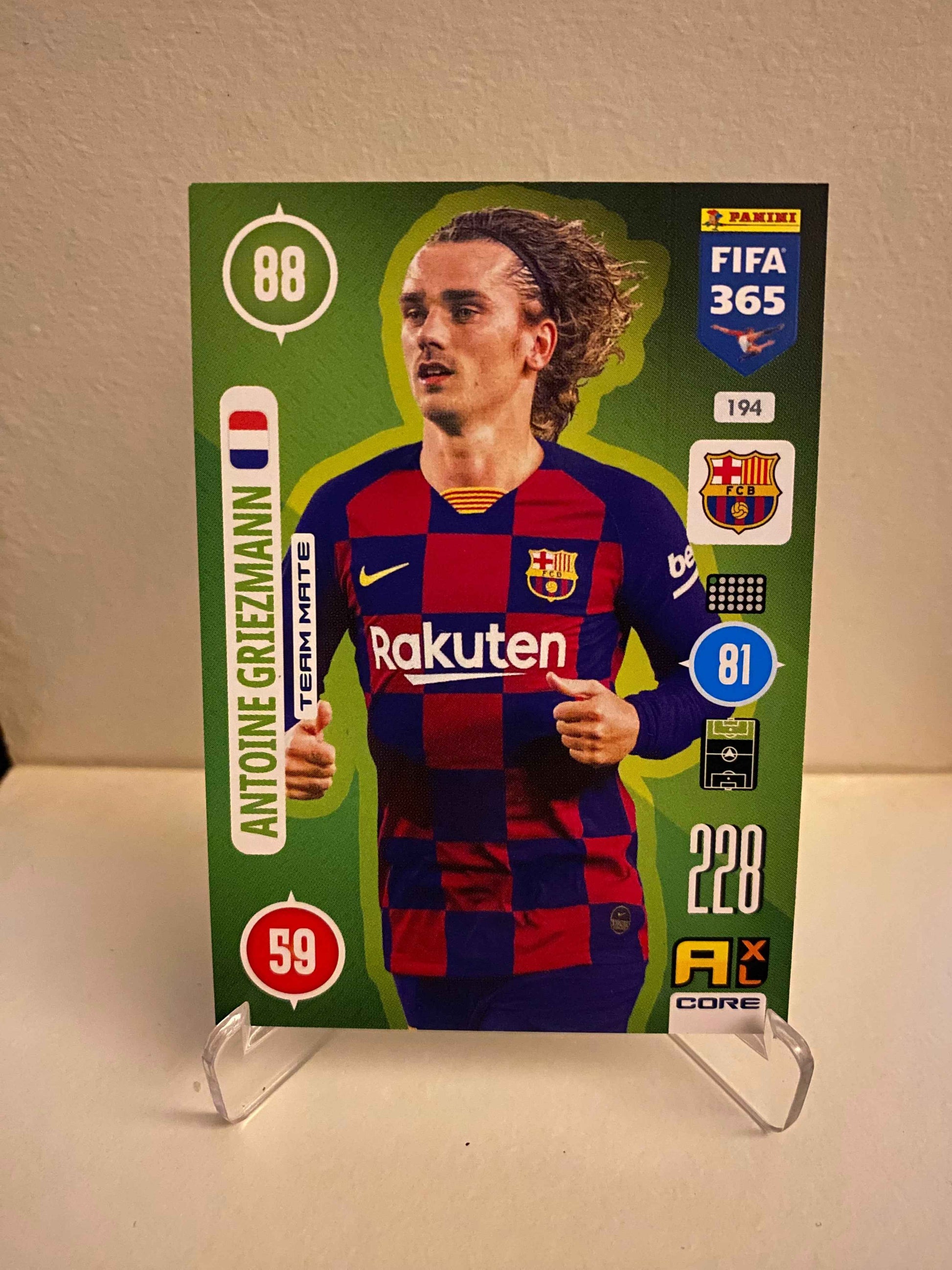 Panini Adrenalyn FIFA 365 2020/2021 - FC Barcelona Antoine Griezmann 194