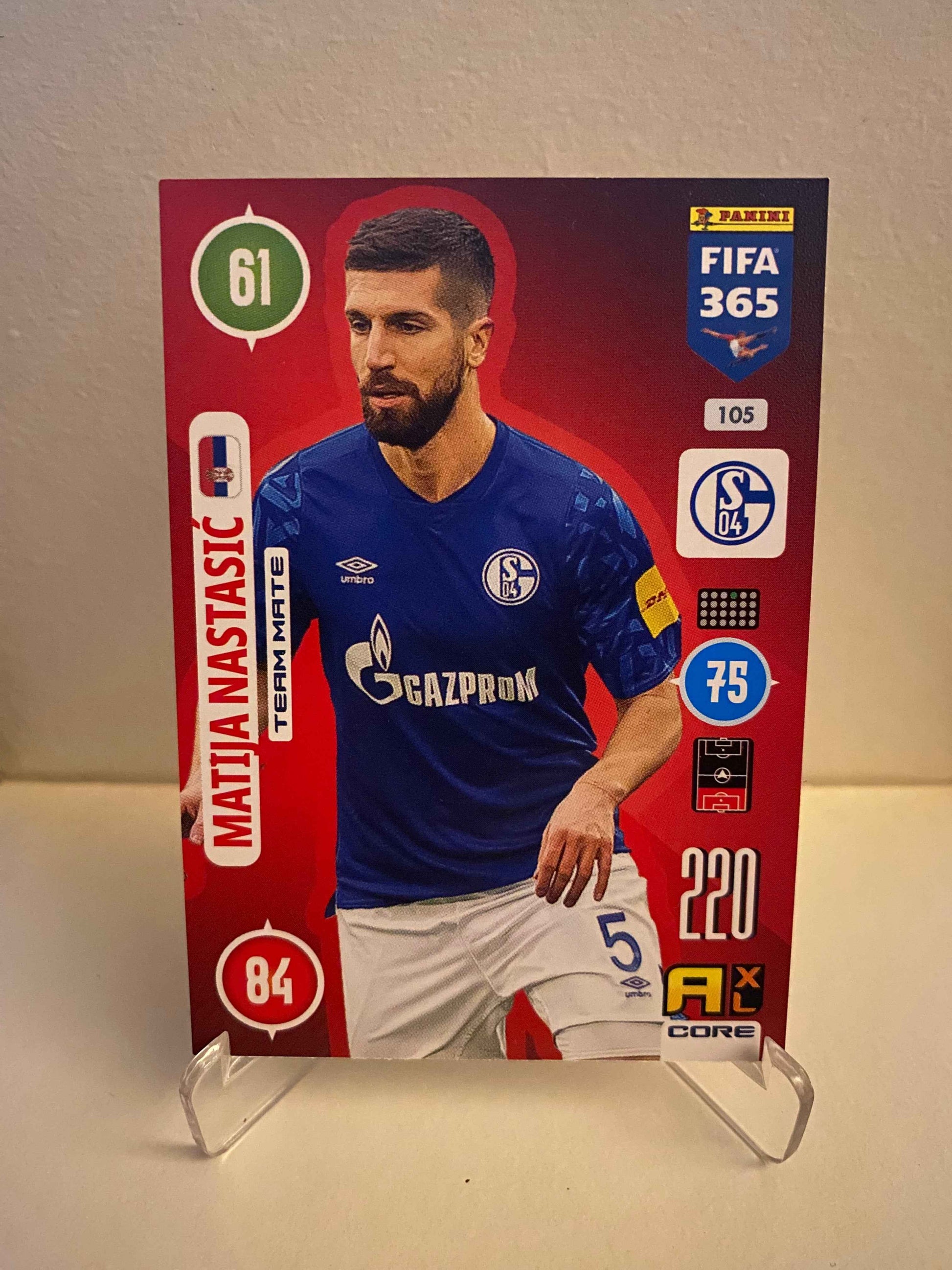 Panini Adrenalyn FIFA 365 2020/2021 - FC Schalke 04 Matija Nastasic 105