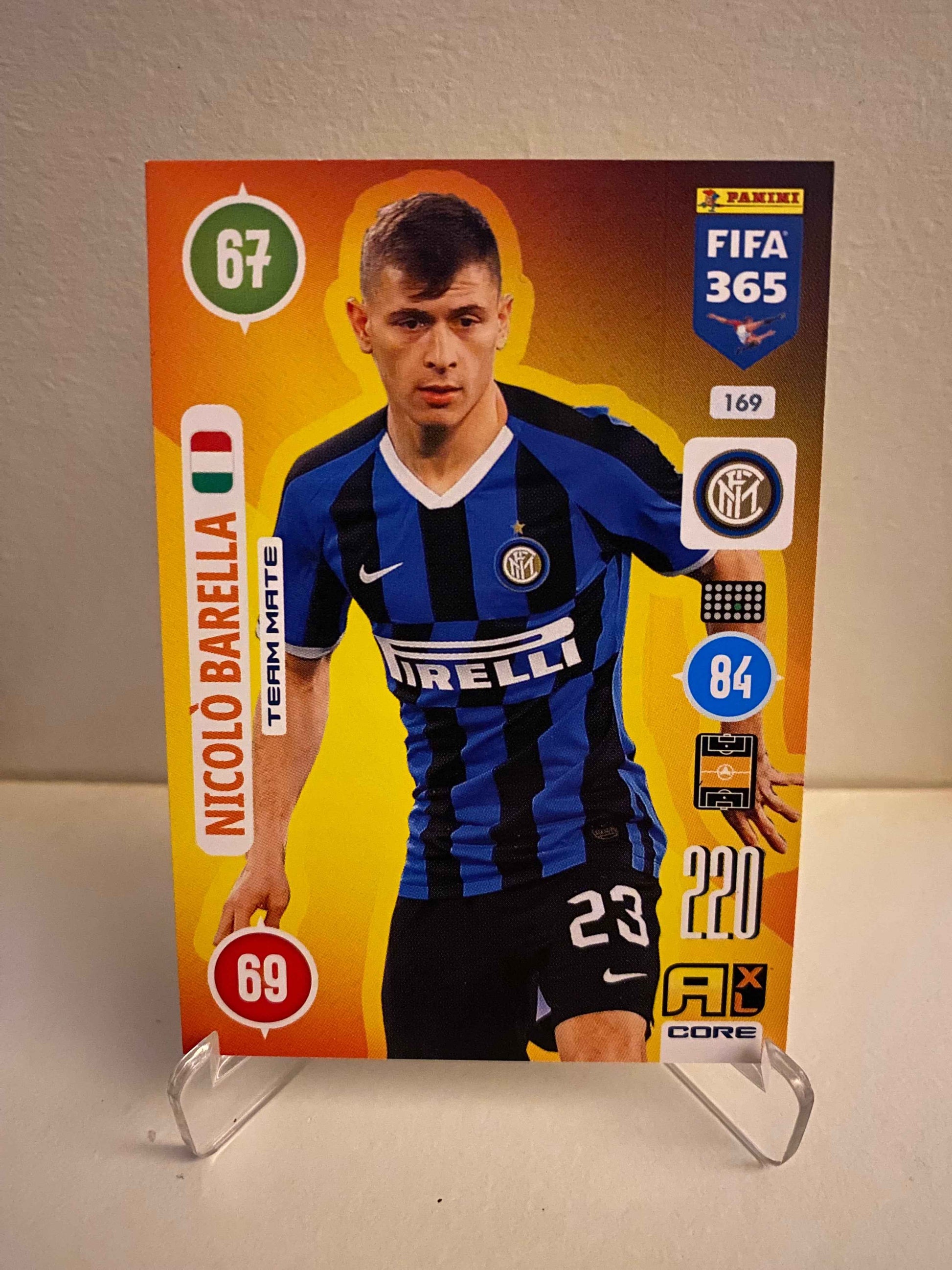Panini Adrenalyn FIFA 365 2020/2021 - Inter Milano Nicolo Barella 169