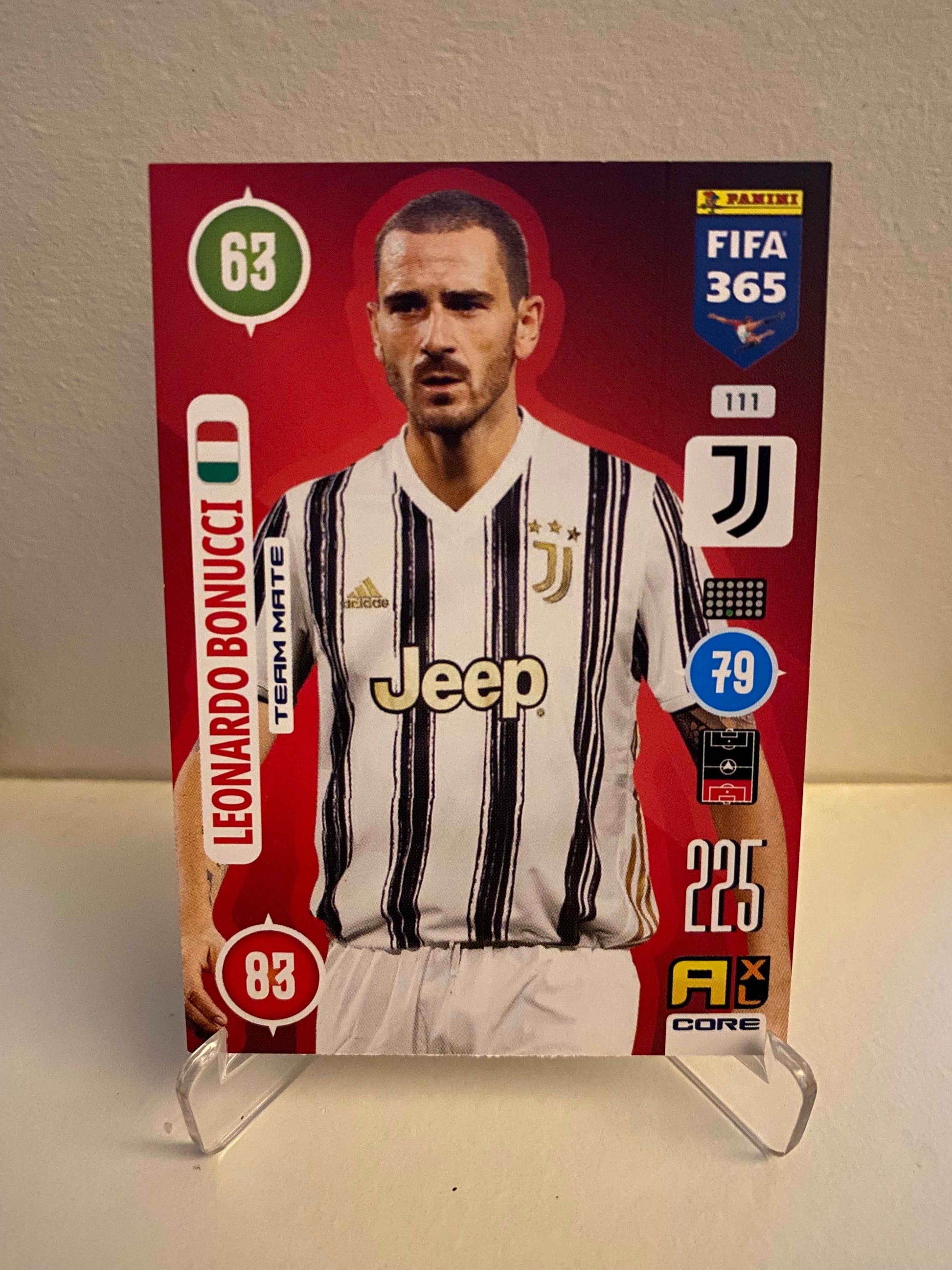 Panini Adrenalyn FIFA 365 2020/2021 - Juventus Leonardo Bonucci 111