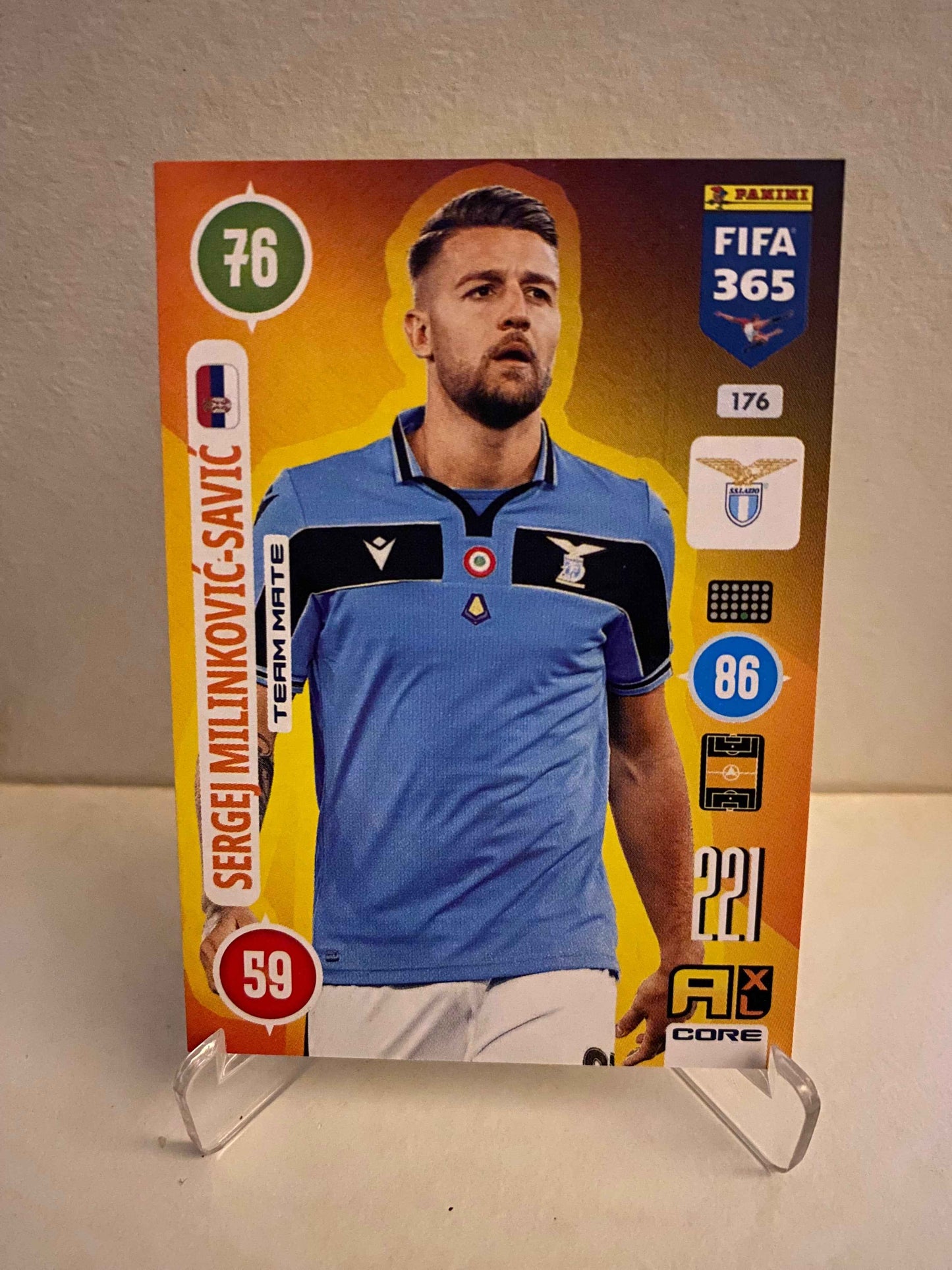 Panini Adrenalyn FIFA 365 2020/2021 - Lazio Sergej Milinkovic-Savic 176