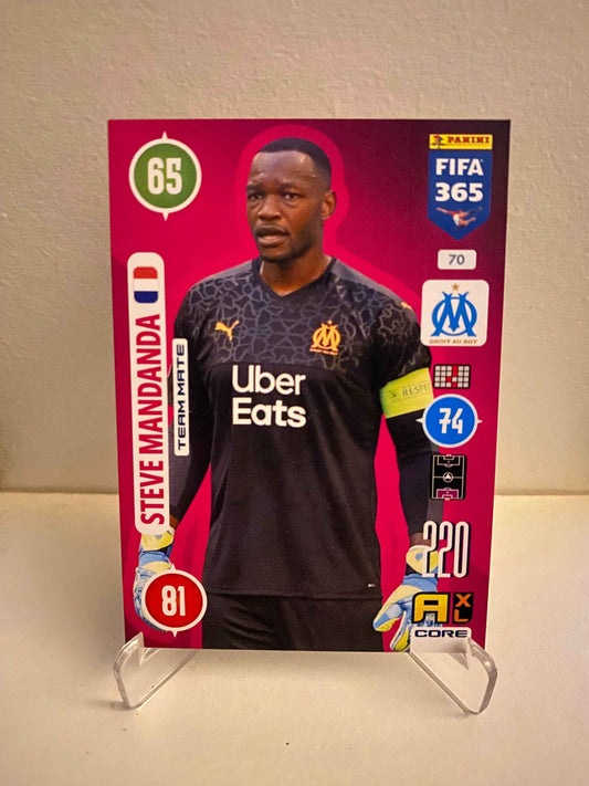 Panini Adrenalyn FIFA 365 2020/2021 - Marseille Steve Mandanda 70