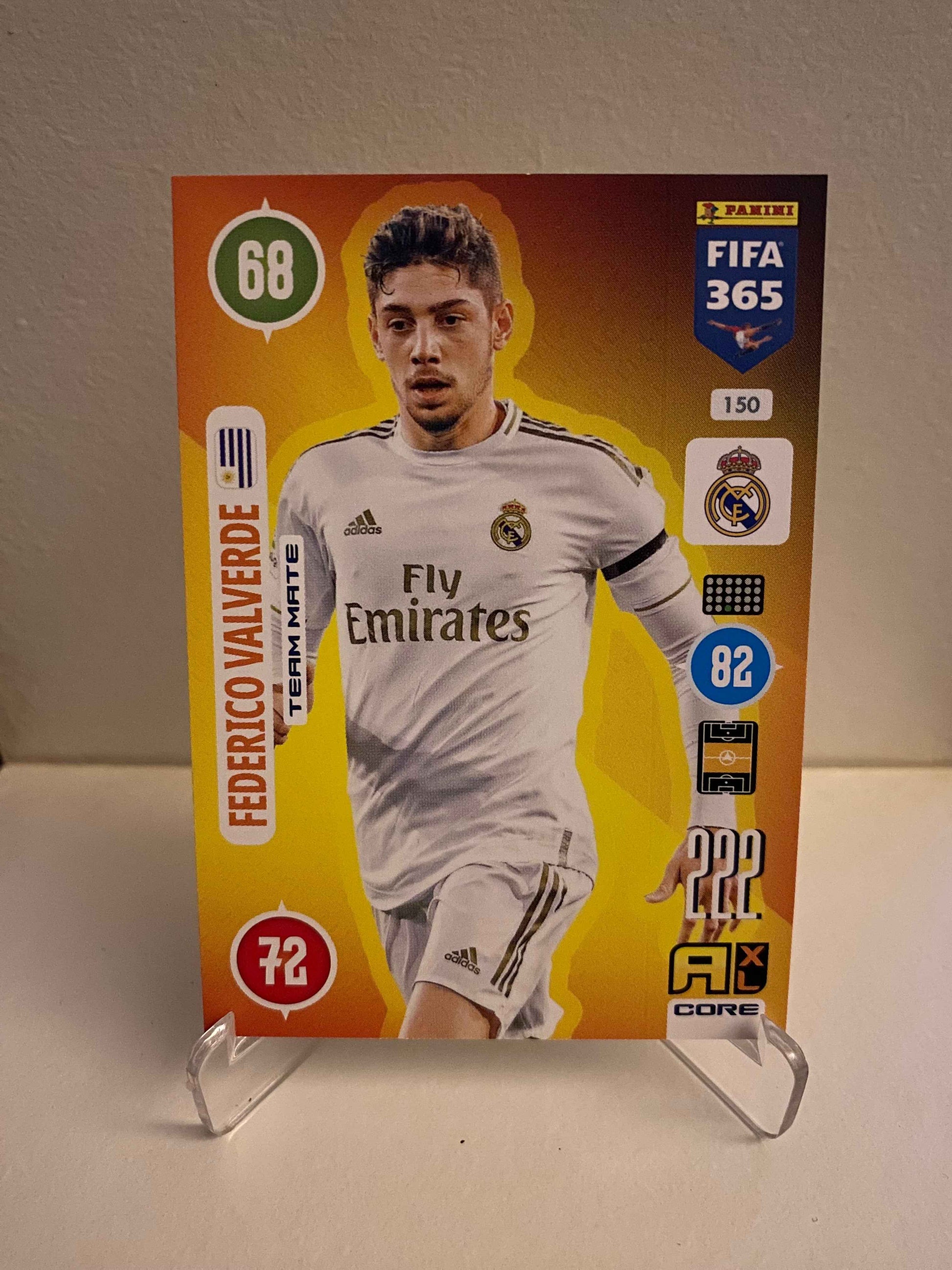 Panini Adrenalyn FIFA 365 2020/2021 - Real Madrid Federico Valverde 150