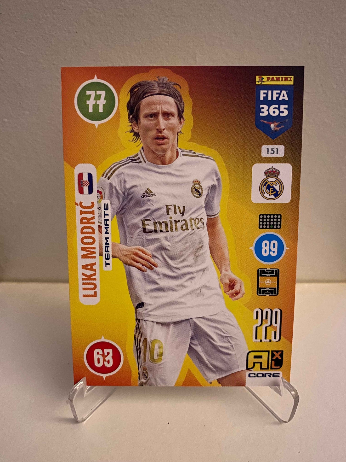 Panini Adrenalyn FIFA 365 2020/2021 - Real Madrid Luka Modric 151