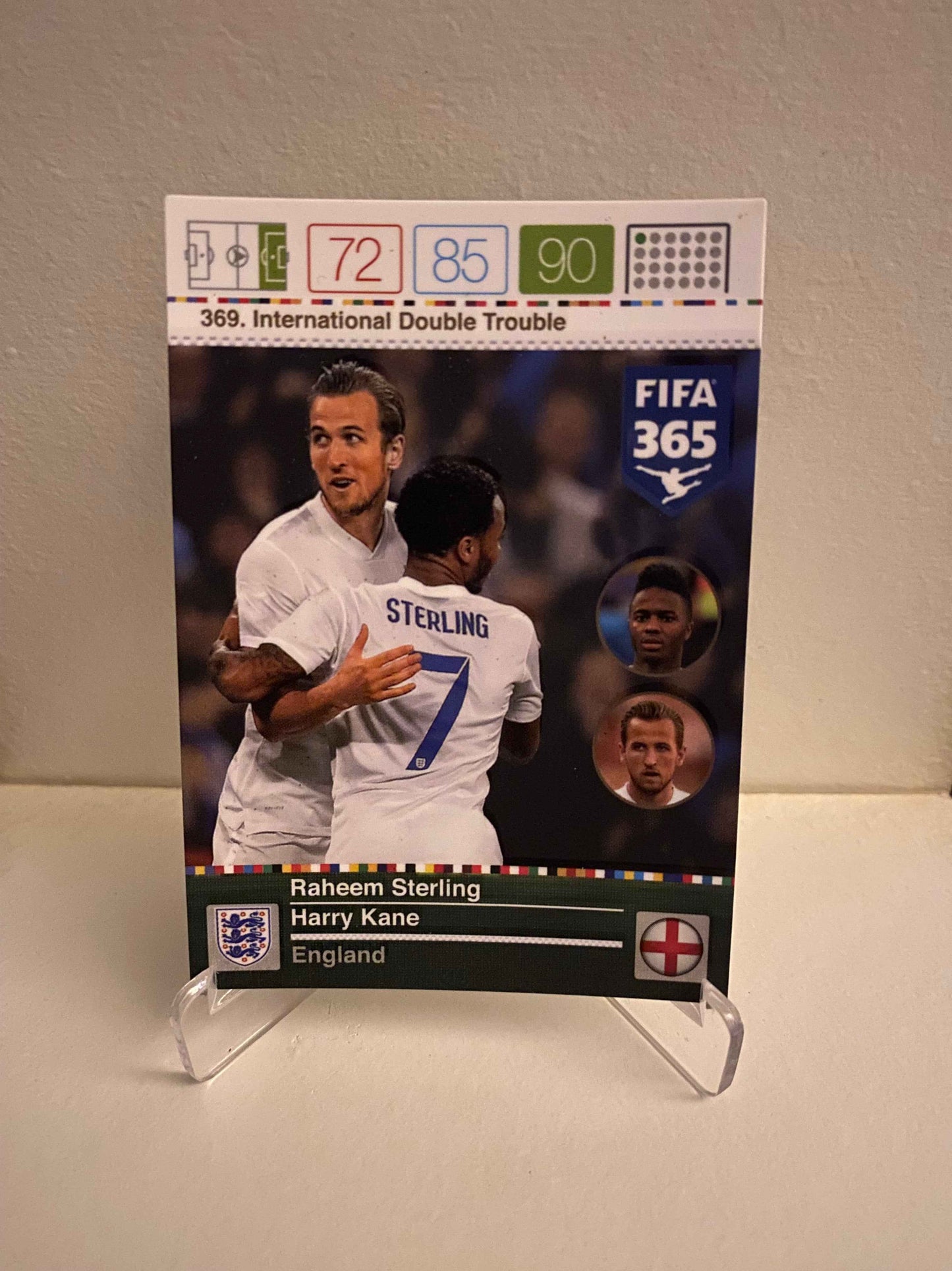 Panini Adrenalyn XL FIFA 365 2015/2016 - England Raheem Sterling/Harry Kane