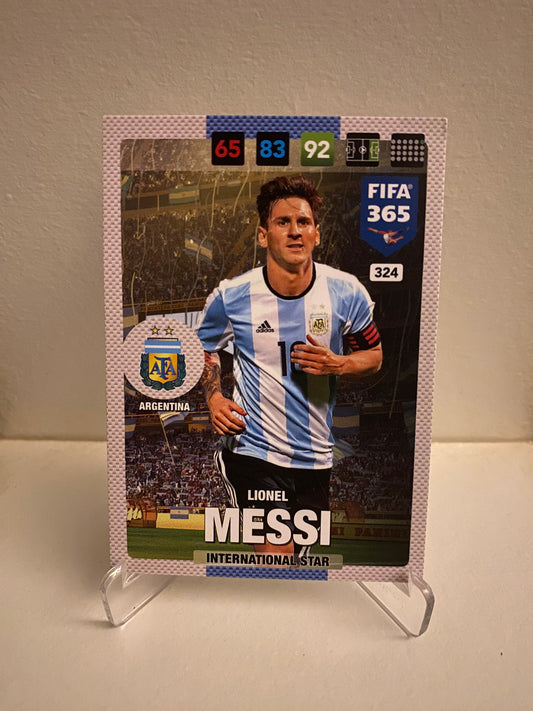 Panini Adrenalyn XL FIFA 365 2017 - Argentina Lionel Messi - Pokedexet