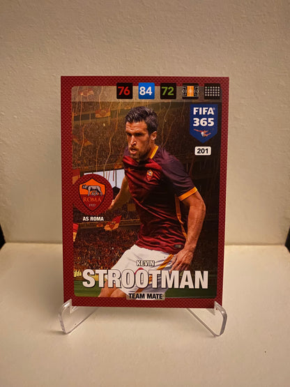 Fodbold kort Panini Adrenalyn XL FIFA 365 2017 - Roma Kevin Strootman - Pokedexet