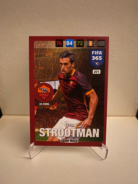 Fodbold kort Panini Adrenalyn XL FIFA 365 2017 - Roma Kevin Strootman - Pokedexet