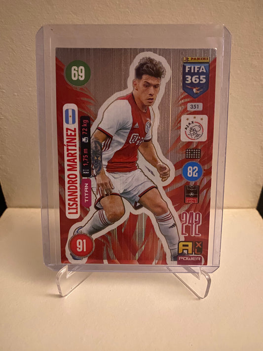 Panini Adrenalyn XL FIFA 365 2021 Ajax Lisandro Martinez Holofoil