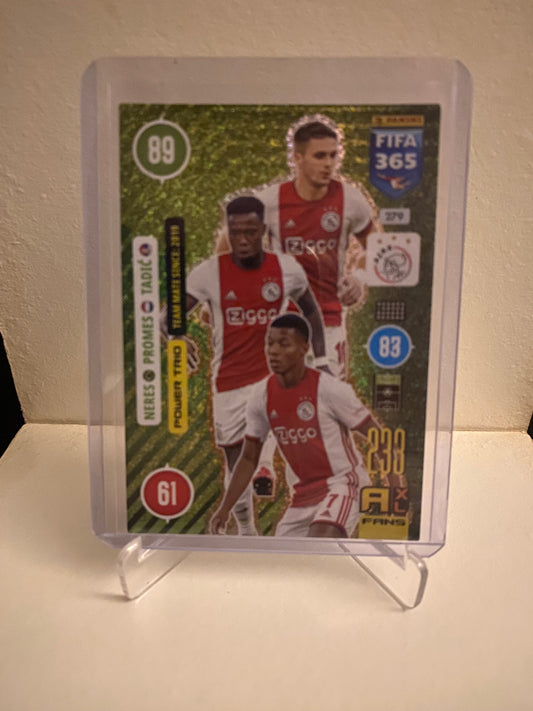 Panini Adrenalyn XL FIFA 365 2021 Ajax Neres/Promes/Tadic Holofoil