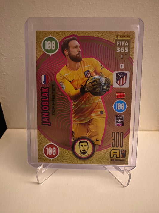 Panini Adrenalyn XL FIFA 365 2021 Atletico Madrid Jan Oblak Holofoil