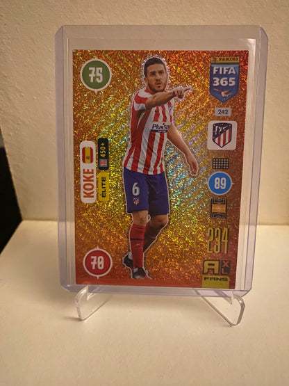 Panini Adrenalyn XL FIFA 365 2021 - Atletico Madrid Koke Holofoil - Pokedexet