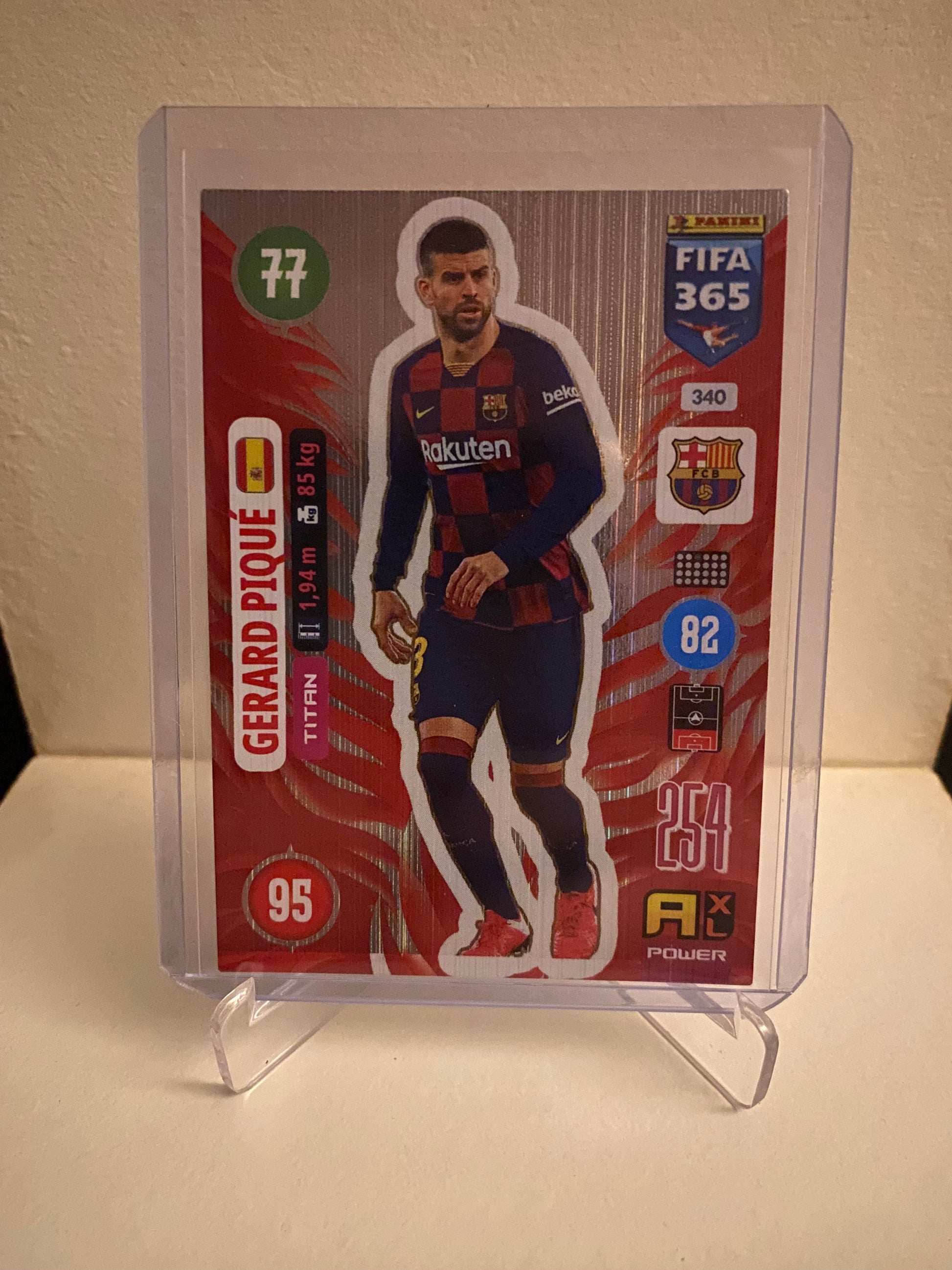 Panini Adrenalyn XL FIFA 365 2021 - Barcelona Gerard Pique Holofoil - Pokedexet