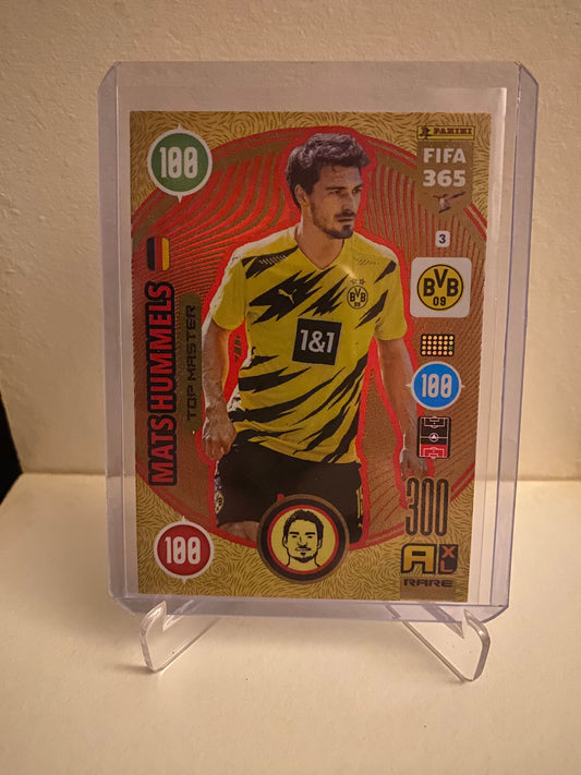 Panini Adrenalyn XL FIFA 365 2021 Borussia Dortmund Mats Hummels Holofoil
