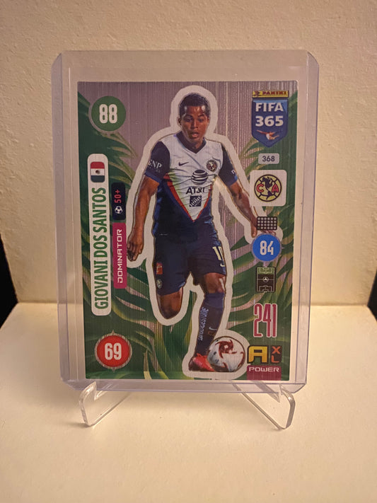 Panini Adrenalyn XL FIFA 365 2021 CF America Giovani Dos Santos Holofoil