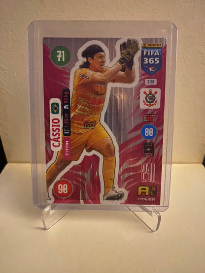 Fodbold kort Panini Adrenalyn XL FIFA 365 2021 - Corinthians Cassio Holofoil - Pokedexet