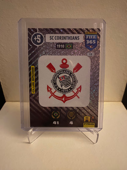 Fodbold kort Panini Adrenalyn XL FIFA 365 2021 - Corinthians Emblem Holofoil - Pokedexet