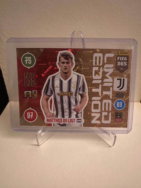 Panini Adrenalyn XL FIFA 365 2021 - Juventus Matthias De Ligt Holofoil - Pokedexet