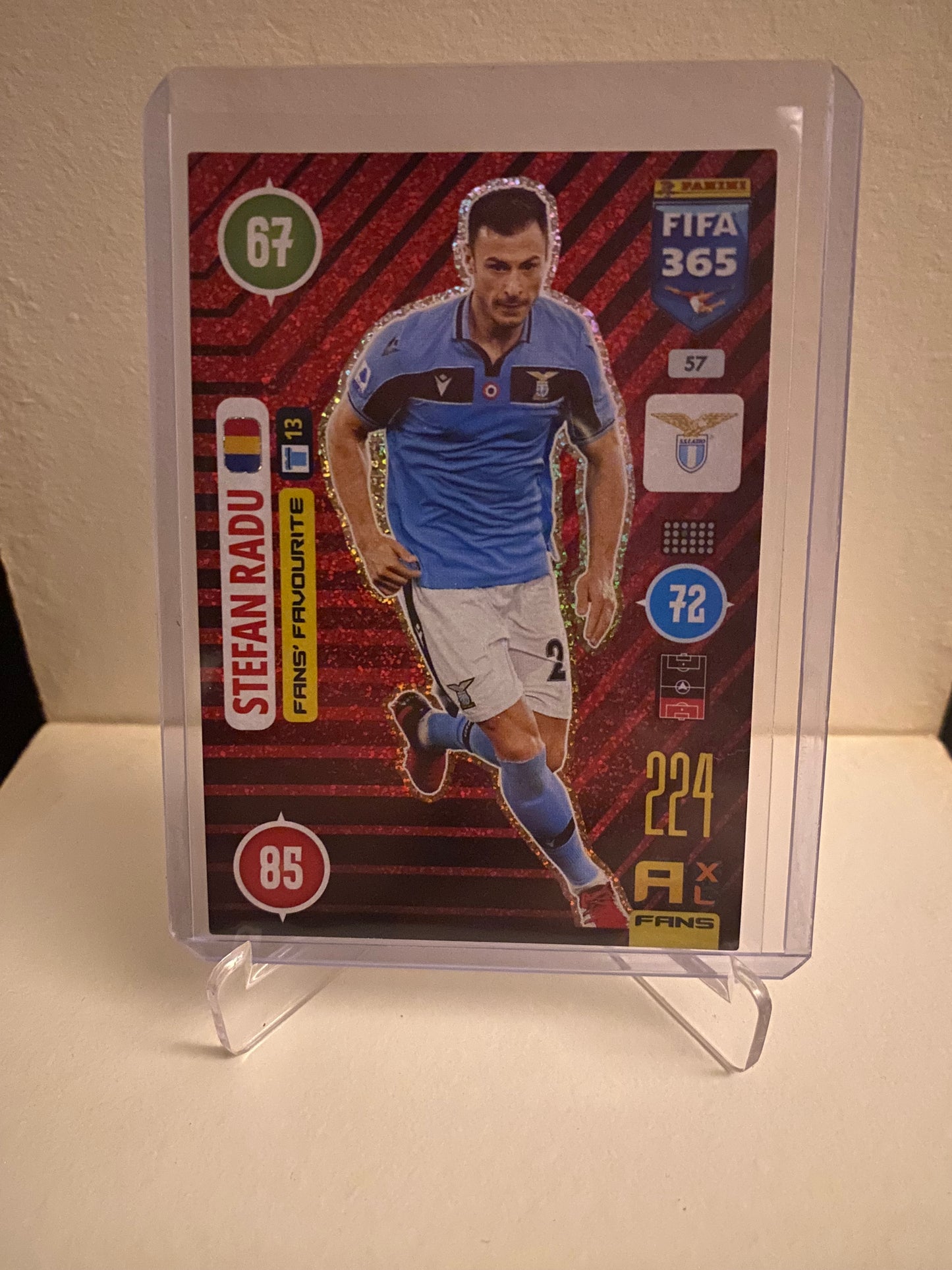 Panini Adrenalyn XL FIFA 365 2021 - Lazio Stefan Radu Holofoil - Pokedexet