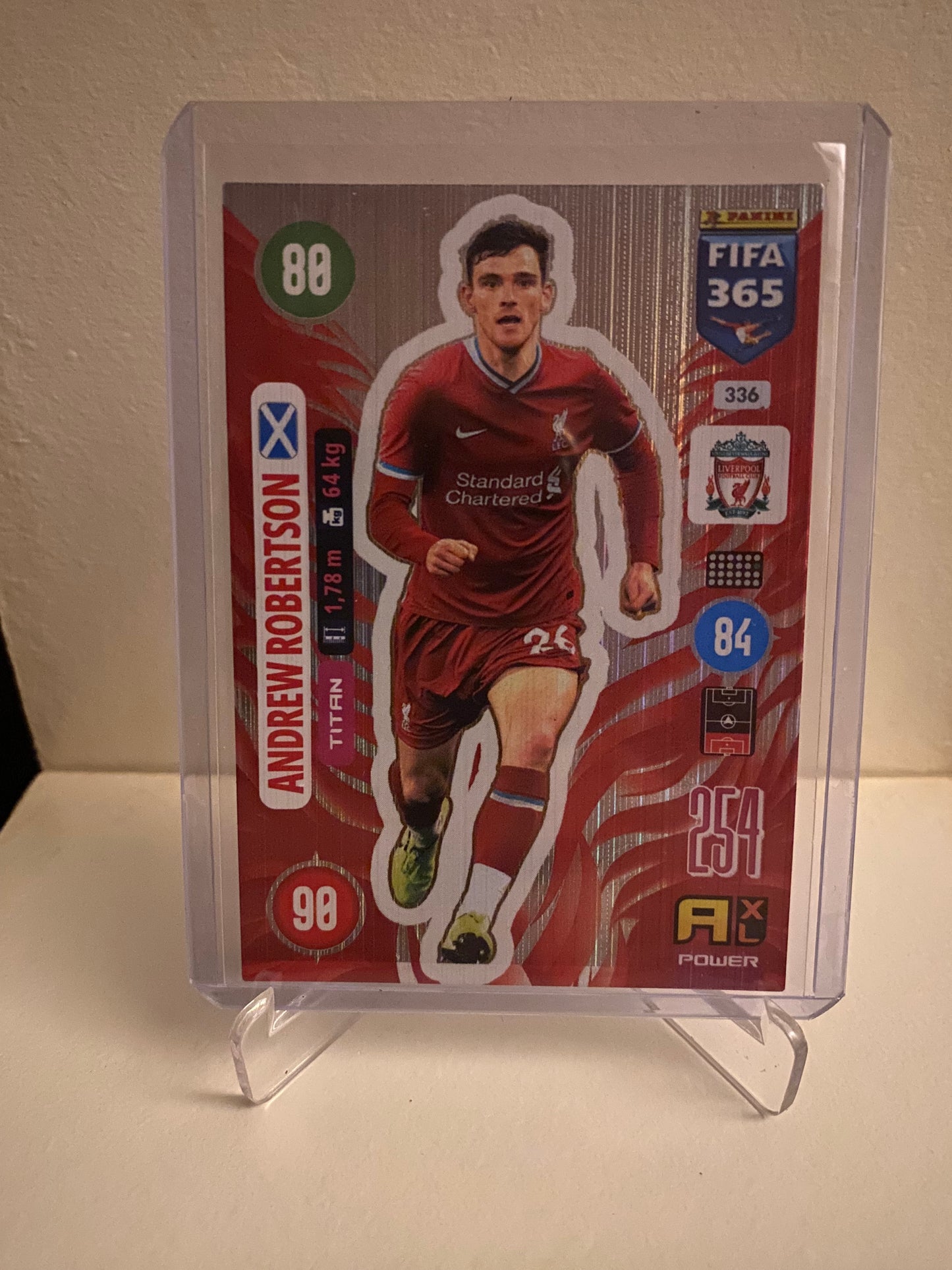 Panini Adrenalyn XL FIFA 365 2021 - Liverpool Andrew Robertson Holofoil - Pokedexet