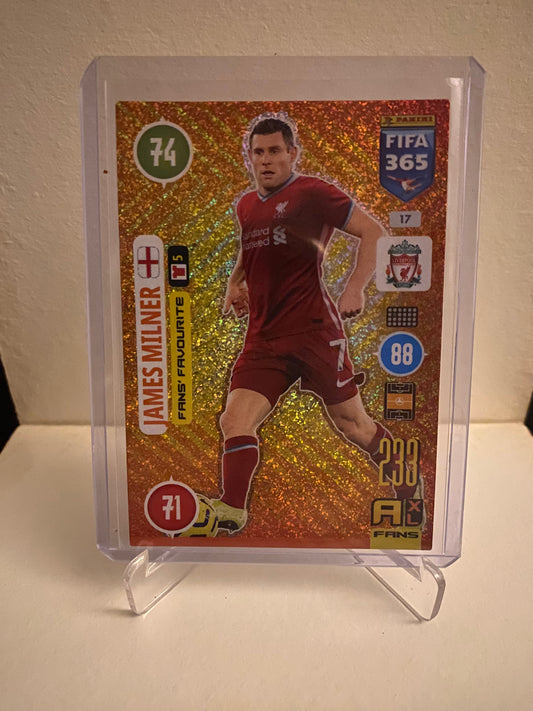 Panini Adrenalyn XL FIFA 365 2021 - Liverpool James Milner Holofoil - Pokedexet