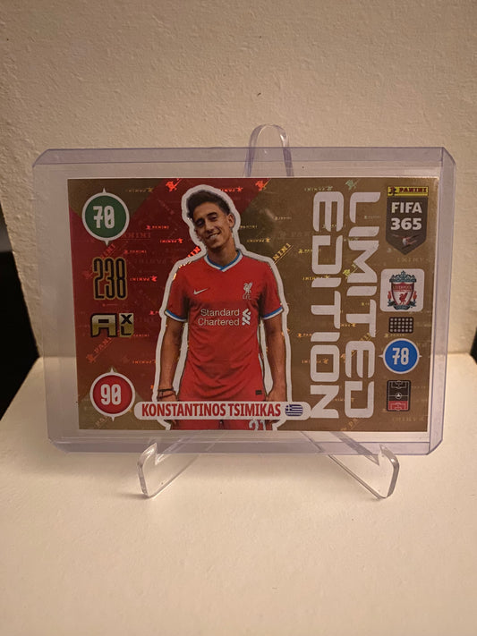 Panini Adrenalyn XL FIFA 365 2021 - Liverpool Konstantinos Tsimikas Holofoil - Pokedexet
